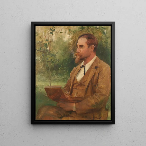 Arthur Hacker - Portrait of Edward Onslow Ford RA.webp