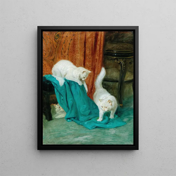Arthur Heyer - Cats Playing.webp