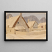 Cottages sous la neige - Arthur Joseph Gaskin — gerahmtes Bild an der Wand