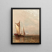 su l'Hudson - Arthur Quartley — quadro incorniciato alla parete