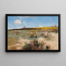 Inizio d'Estate, Ginestra in Fiore - Arthur Streeton — quadro incorniciato alla parete