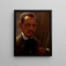 Selbstporträt - Arthur Timótheo da Costa — gerahmtes Bild an der Wand