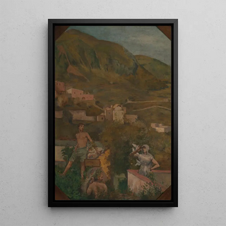 Ary Cornelis Renan - Ischia scne antique.webp