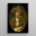 Reproduction of the painting The Smoker - Ary de Vois