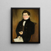 John Mayhew - Asahel Lynde Powers — gerahmtes Bild an der Wand