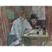 Riproduzione del dipinto al Caffè La Mie - Henri de Toulouse-Lautrec