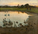 Am Sonnenuntergang - Viggo Johansen — Ansicht des Kunstwerks