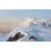 Reproduktion des Gemäldes Über dem Nebelmeer (Monte Rosa vom Rimpfischhorn) - Edward Theodore Compton