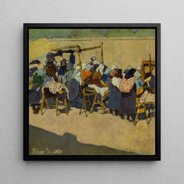 Au marché - Konstantin Bauer
