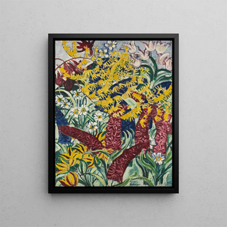 August Babberger - Gartenblumen I.webp