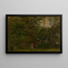 Wood Painting near Ulefoss - August Cappelen — framed artwork on a wall