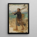 Study of a fisherwoman from northern France - August Hagborg — artwork view