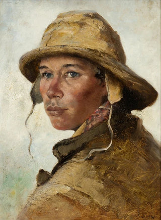 August Hagborg - Head of a Young Fisherman.webp