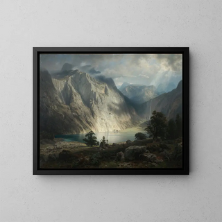 August Leu - Obersee bei Berchtesgaden.webp