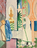 Nella sala del tempio - August Macke — vista dell’opera
