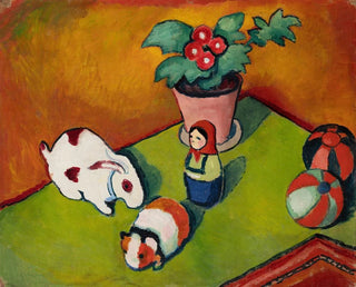 August Macke - Little WalterS Toys.webp
