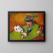 Die Spielzeuge von Little Walter - August Macke — gerahmtes Bild an der Wand