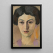 Reproduktion des Gemäldes Portrait von Elisabeth in Hilterfingen - August Macke