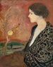 Studie eines Porträts von Elisabeth Gerhardt - August Macke — Ansicht des Kunstwerks