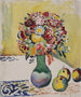 Stillleben mit Blumen und den drei Äpfeln - August Macke — Ansicht des Kunstwerks