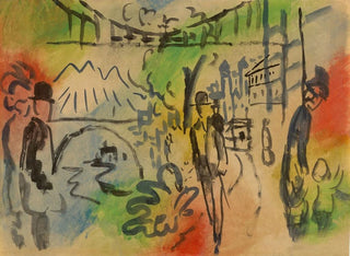 August Macke - Uferpromenade.webp