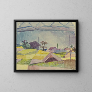 August Macke - View of Hilterfingen.webp