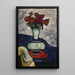 Reproduktion des Gemäldes verwelkte Blumen - August Macke