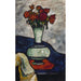 Reproduktion des Gemäldes verwelkte Blumen - August Macke