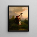 Il re Heimer e Aslög - August Malmström — quadro incorniciato alla parete