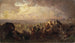 The Battle of Bråvalla study - August Malmström — artwork view
