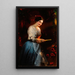 Roman Alabaster Painting - August Riedel — framed artwork on a wall