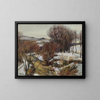 August Rieger - Weidlingbach near Klosterneuburg.webp