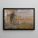 Ronde d'enfants - August Roth — gerahmtes Bild an der Wand