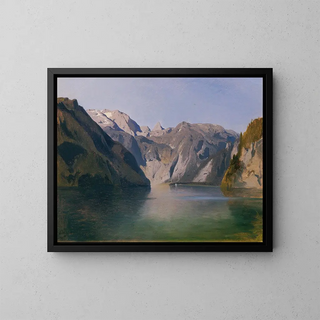 August Schaeffer von Wienwald - Blick ber den Knigssee.webp