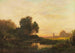 Landschaft des Abends - August Seidel — Ansicht des Kunstwerks