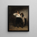 Dopo il duello - August von Pettenkofen — quadro incorniciato alla parete