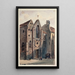 Reproduktion des Gemäldes Kirche Saint-Landry - Auguste Sébastien Bénard