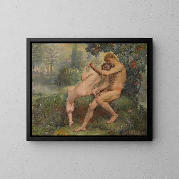 Hymne an die Liebe - Auguste Léveque — gerahmtes Bild an der Wand