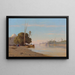 Moschee am Nil-Ufer - Auguste Louis Veillon — gerahmtes Bild an der Wand