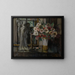 Stillleben mit Blumen - Auguste Oleffe — gerahmtes Bild an der Wand
