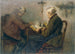 Altes Bauernpaar am Tisch - Auguste Schepp — Ansicht des Kunstwerks