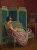Gedankenverlorene - Auguste Toulmouche — Ansicht des Kunstwerks