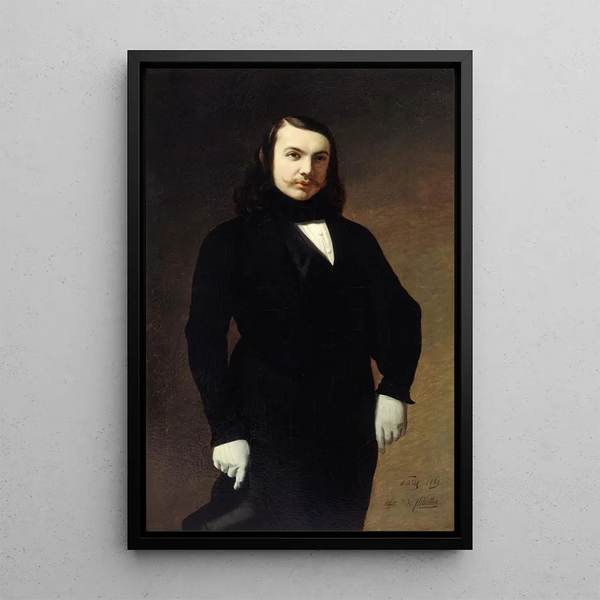 Auguste de Chtillon - Portrait de Thophile Gautier 18111872 pote romancier et critique.webp