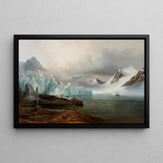 Auguste tienne Franois Mayer - View from Spitzbergen.webp