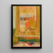 Specchio - Augusto Giacometti — quadro incorniciato alla parete