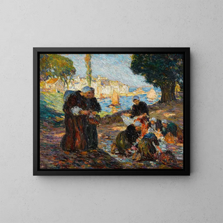 Augustus Koopman - Coastal Scene.webp