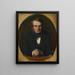 Portrait de William Powell Frith - Augustus Leopold Egg — gerahmtes Bild an der Wand