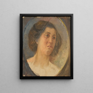Aurel Ballo - Head Study of a Woman.webp