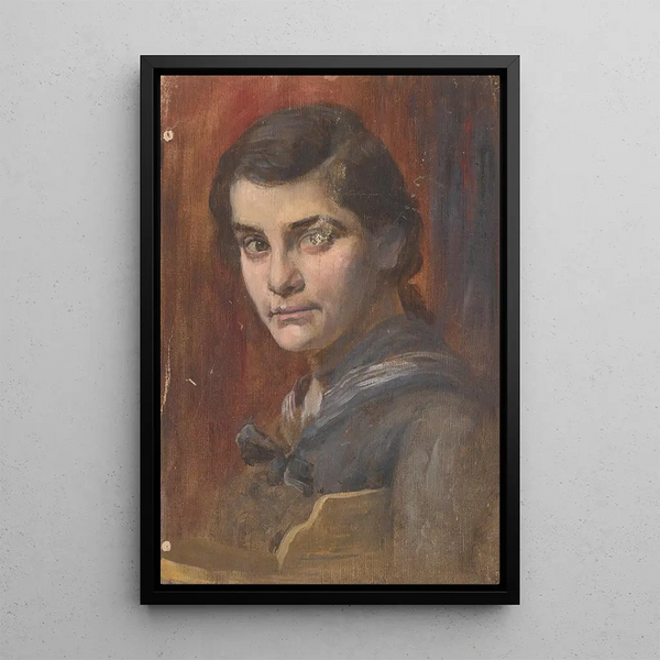 Aurel Ballo - Head study of a Young Man Aurel Ballo.webp