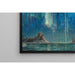 Riproduzione del dipinto Aurores boreali, studio del nord della Norvegia - Anna Boberg